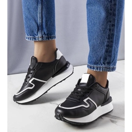 D/GMR Blanche crne platform tenisice crna