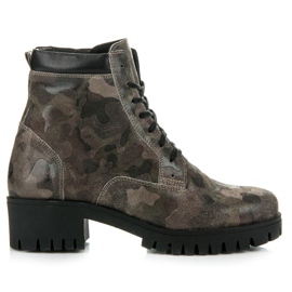 Vinceza Čizme na vezanje sa zaštitnikom zelena