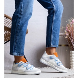 D/GMR Sive tenisice ženske tenisice plave žice arcobaleno siva