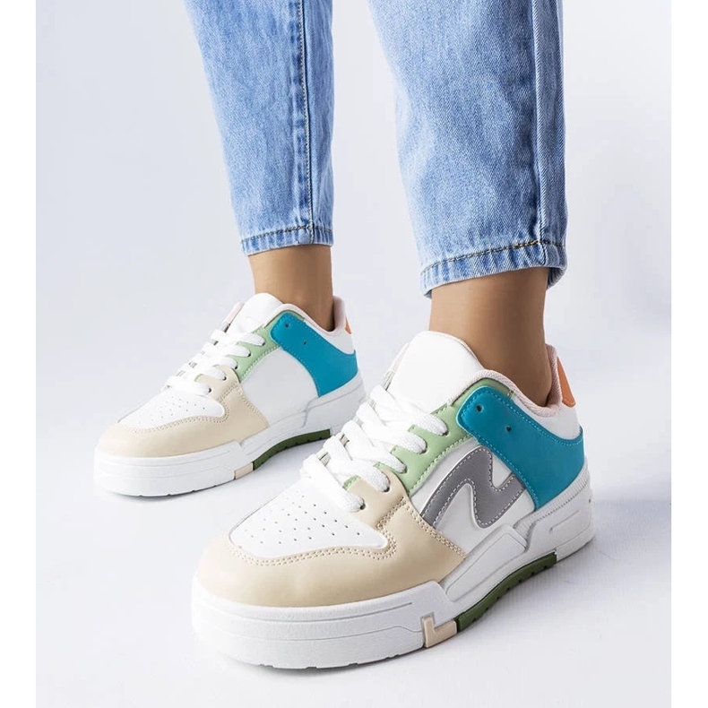 D/GMR Bež i plave cipele s platformom iz Hartera