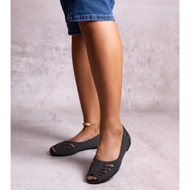 D/GMR Crne balerinke na točkice s izrezom iz Laforgea crna