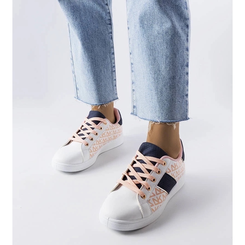 D/GMR Bijele tenisice sa šarenim umetcima iz Kessla