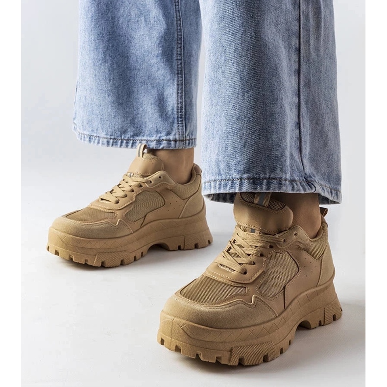 D/GMR Tamna bež sportska cipela ženska mikeladze