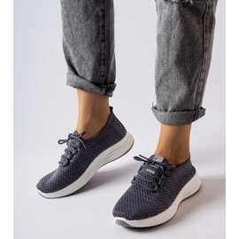 D/GMR Sive tenisice od tkanine iz Tommasa siva