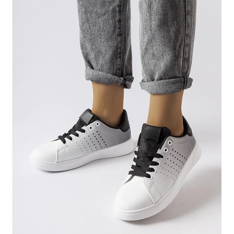 D/GMR Gordon tenisice s ombre efektom bijela