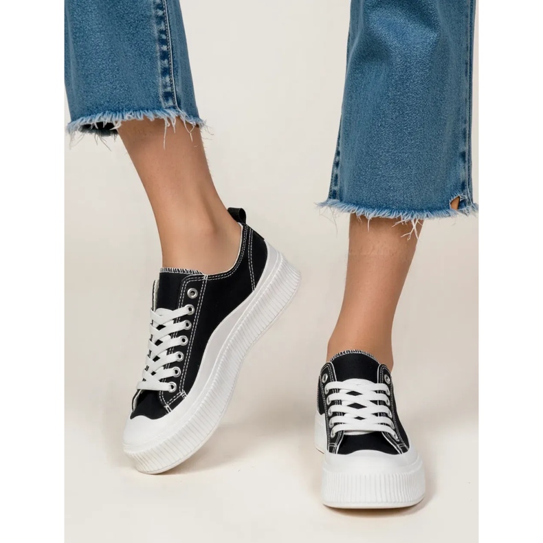 Ženske tenisice crne crno