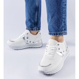 D/GMR Bijele Provinciale tenisice s platformom bijela