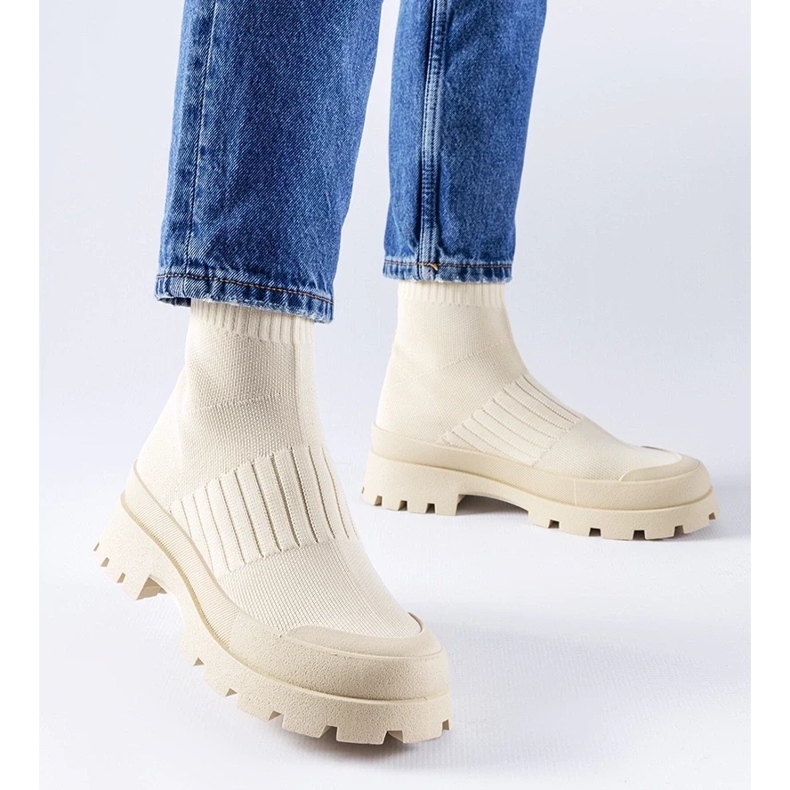 D/GMR Bež tenisice s fleksibilnim gornjištem Varden