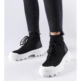 D/GMR Crne visoke tenisice Éric crna