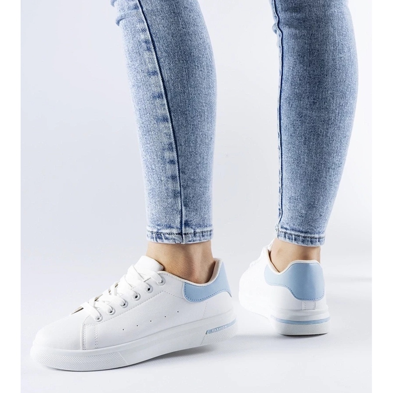 D/GMR Bijelo-plave Leland tenisice bijela