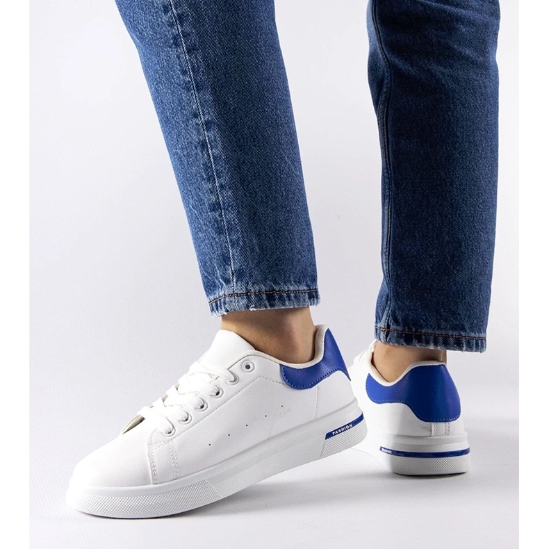 D/GMR Bijele i tamnoplave Leland tenisice bijela