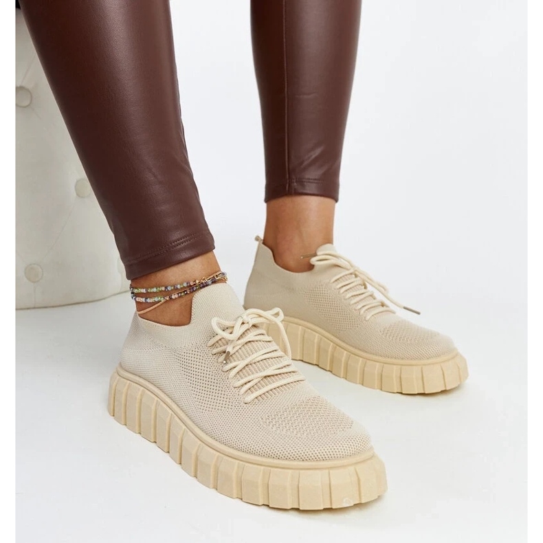 D/GMR Svijetlo bež sportske tenisice Jitka