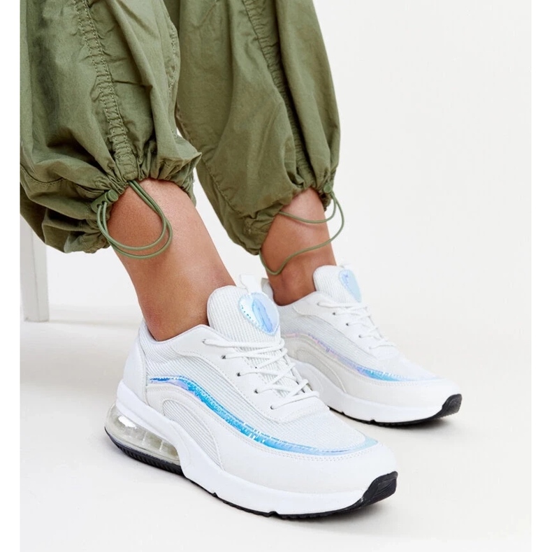 Bijele tenisice s hologramom Jelek bijela