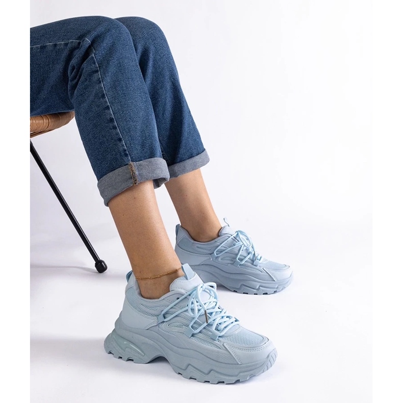 D/CEO Plave sportske tenisice s masivnim potplatom Roxana plava