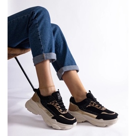 D/CEO Crne tenisice sa svjetlucavim Clorinda umetcima crna