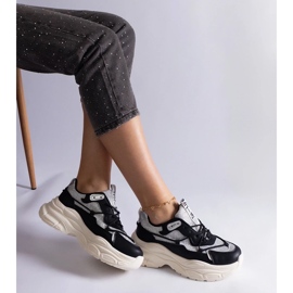 D/CEO Crne tenisice sa svjetlucavim Rigel umetcima crna