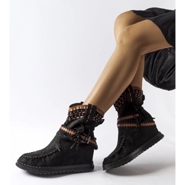 D/CEO Crne čizme na klin iz Beausoleila