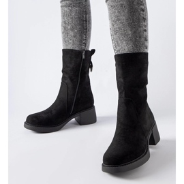 D/CEO Crne gležnjače od eko antilop kože Agordino crno