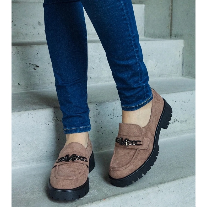 D/CEO Vinceza smeđe natikače od brušene kože smeđa