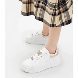 Ženske tenisice azora zlato zlatni