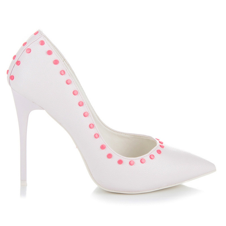 Vices New Collection Bijele visoke potpetice bijela