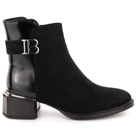 S.Barski Visoke potpetice D&amp;A S. Barski Premium kolekcija u OLI267 crna