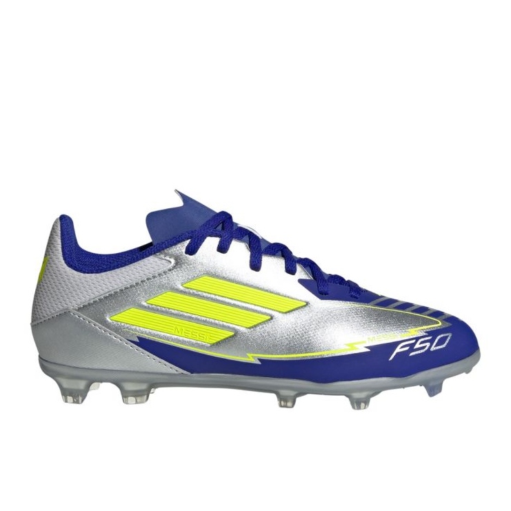 Adidas F50 League FG/MG Messi IH0924 Nogometne cipele srebro