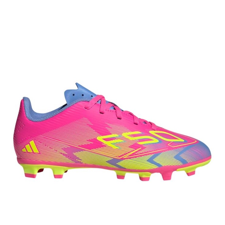 Adidas F50 Club FG/MG JH6422 Pink Football Shoes ružičasta