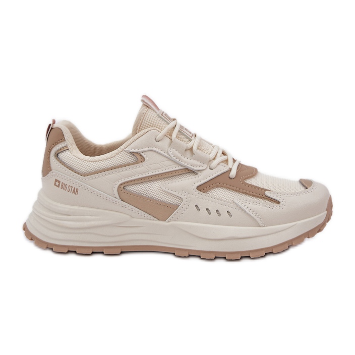 Ženske sportske cipele Big Star NN274A096 Hi-Polish Beige sustav bež