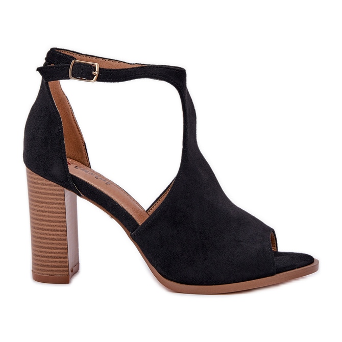 Sandale na ekološkom sudenu crno