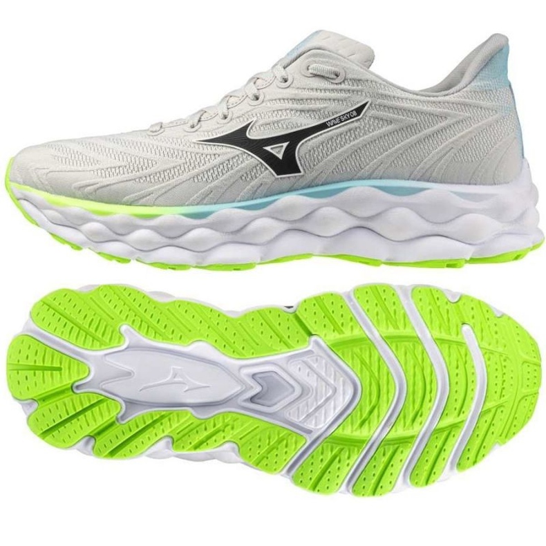 Cipele za trčanje Mizuno Wave Sky 8 J1GC240256 siva