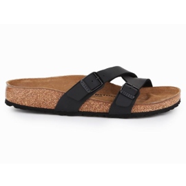 Birkenstock yao ravnoteža 1016687 crni flip -flops crna