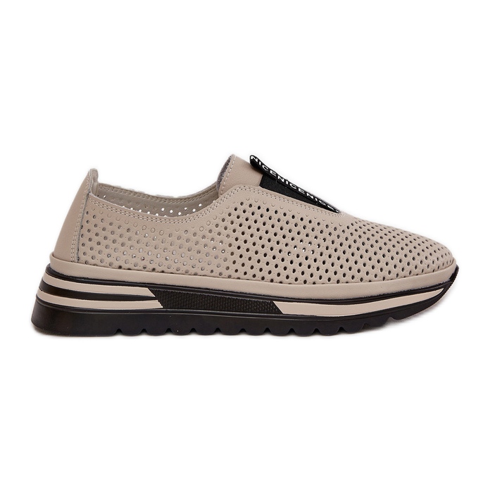 S.Barski Užene ženske cipele izrađene od prirodne kože S. barski LR51-672 bež