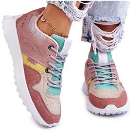 Big Star Ženske tenisice s velikim zvijezdama ružičasta