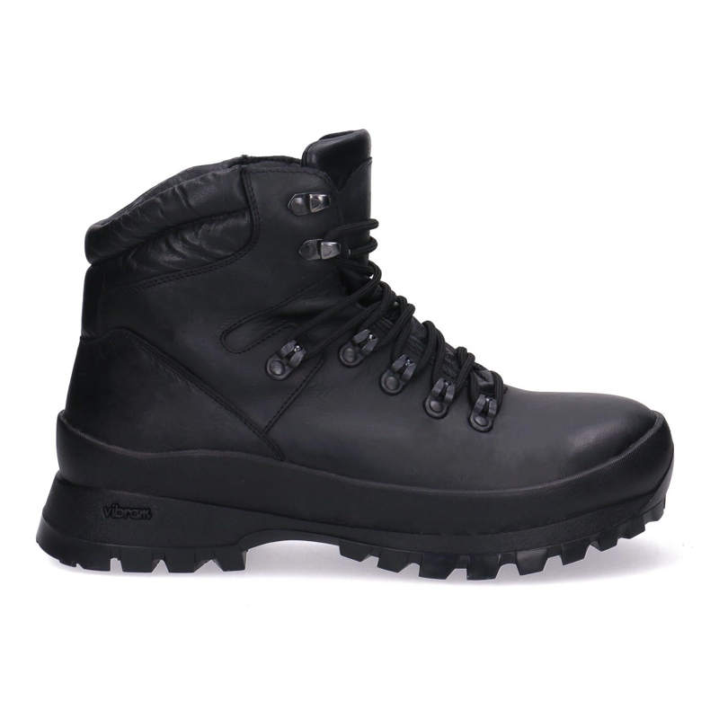 Čvrsti trekking taktičke cipele-myśliwskie bison pollonus crni 6-0126-001 crno crno