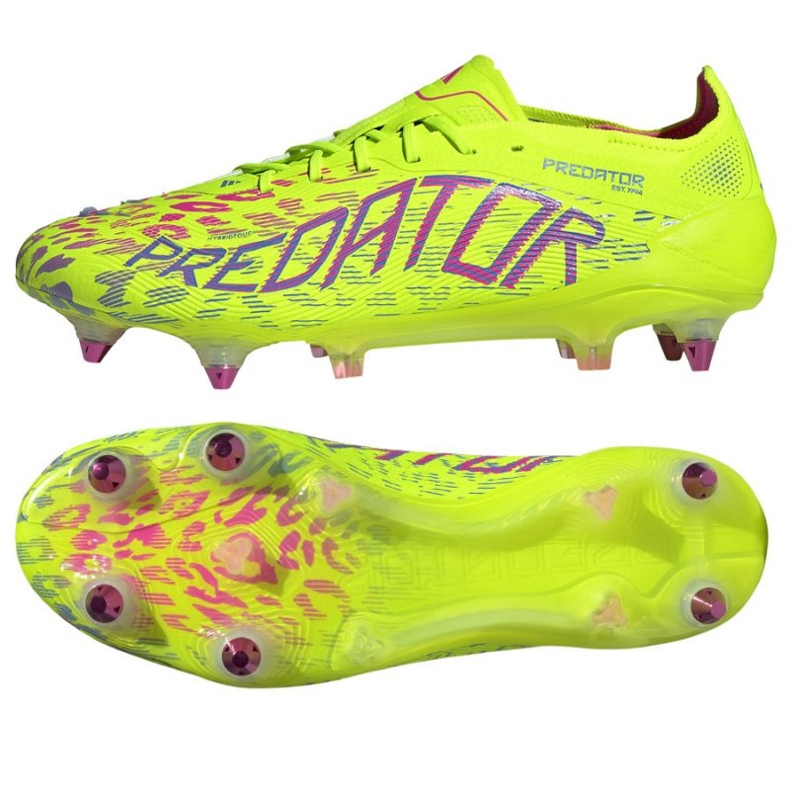 Adidas Predator Elite SG ID3851 nogometne cipele žuta boja