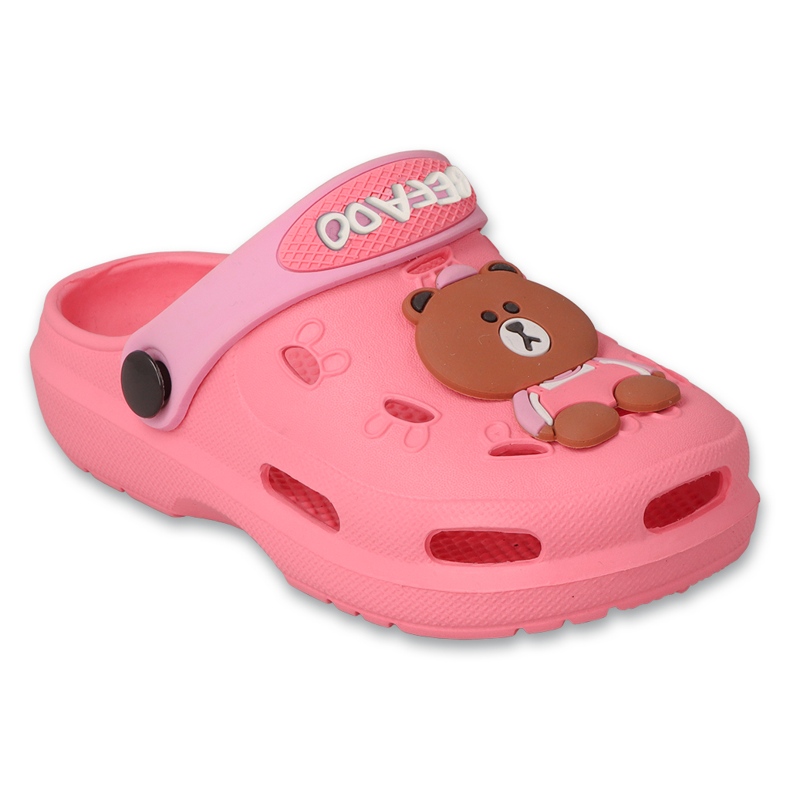 Befado ružičasti dječji flip flops 159p114 medvjedi ružičasta