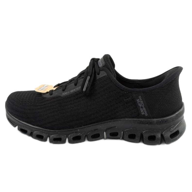 Skechers Glide Korak 104571/BBK Crne cipele s membranom crno