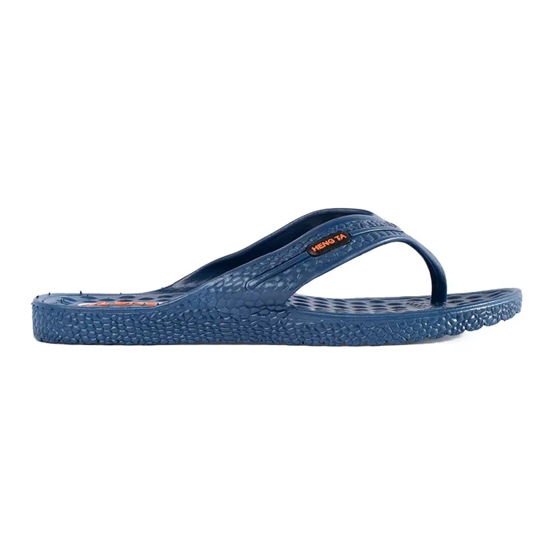 Plavi muški flip -flops plava