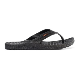 Crni muški flip -flops crna