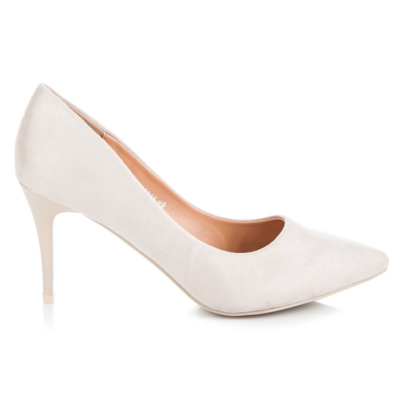 Ideal Shoes Visoke pete od antilopa smeđa