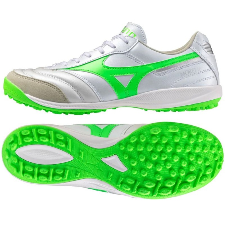Nogometne cipele Mizuno Morelia Hall Elite TF Q1GA251237 bijela