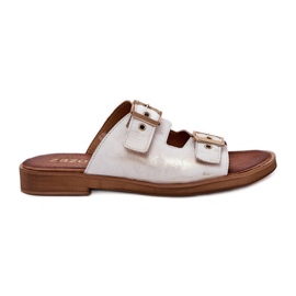 Kožni ravni jastuci s Zazoo 3020 Zloty Zloty obrisani zlatni