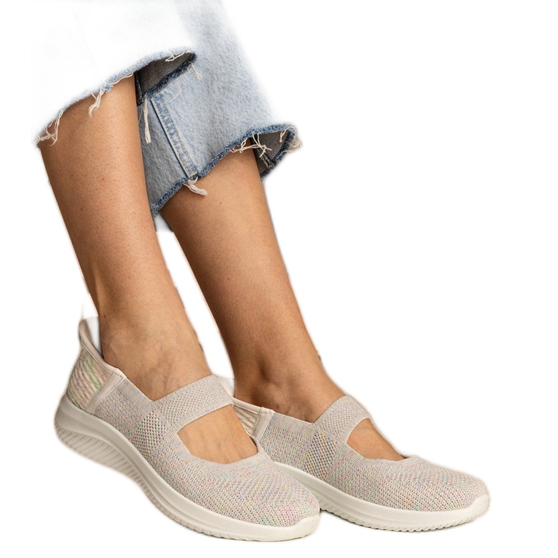 Šarene ženske tenisice na prešanom potplatu raznobojna