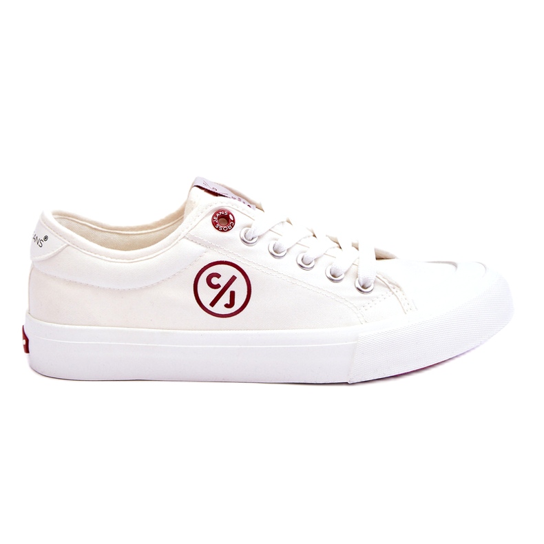 Ženske cross jeans platnene tenisice LL2R4043 bijele bijela