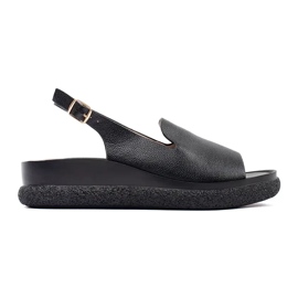 Goodin Crne udobne ženske sandale crna
