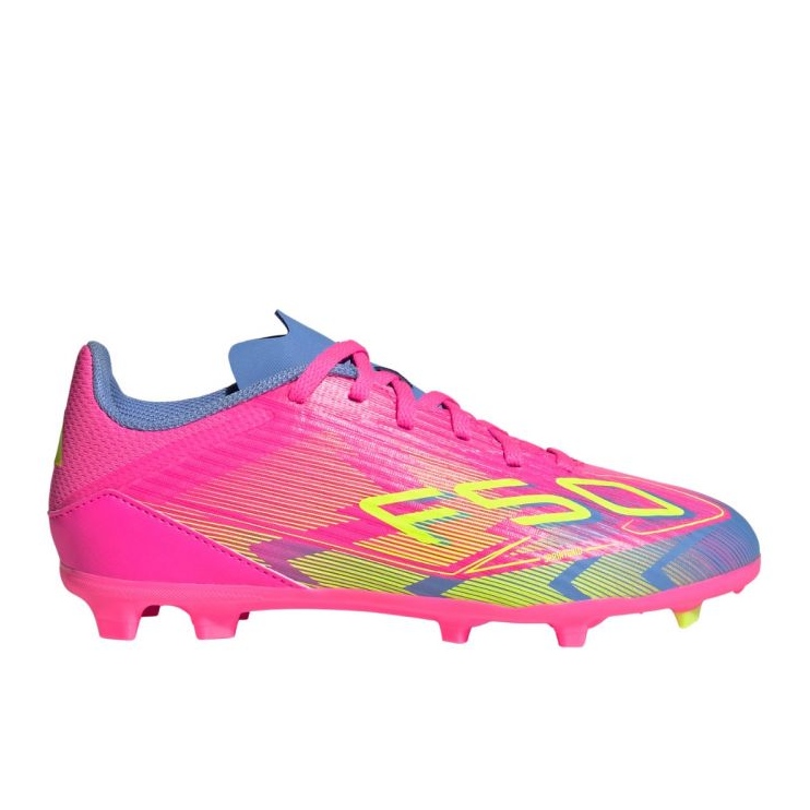 Adidas F50 League FG/MG IE3745 nogometne cipele ružičasta