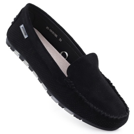 Moccasins ženske cipele za antilop Crni Potocki WL09301 crna