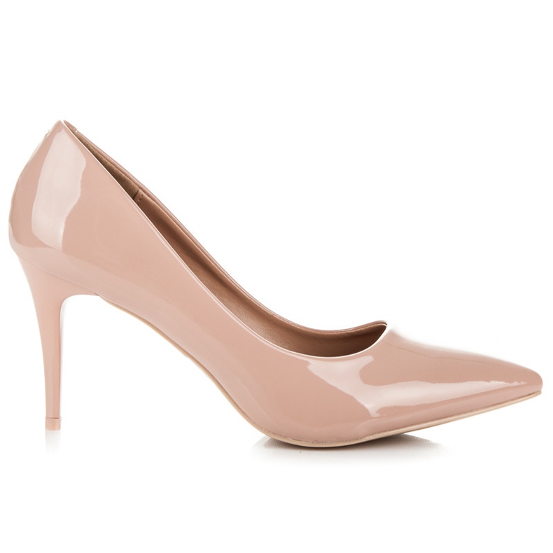 Seastar Lakirane pumpe smeđa