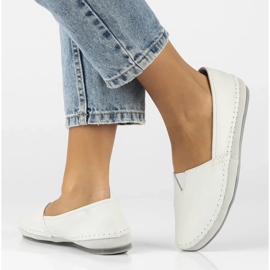 Filippo DP031/25 kožnih loofera bijela